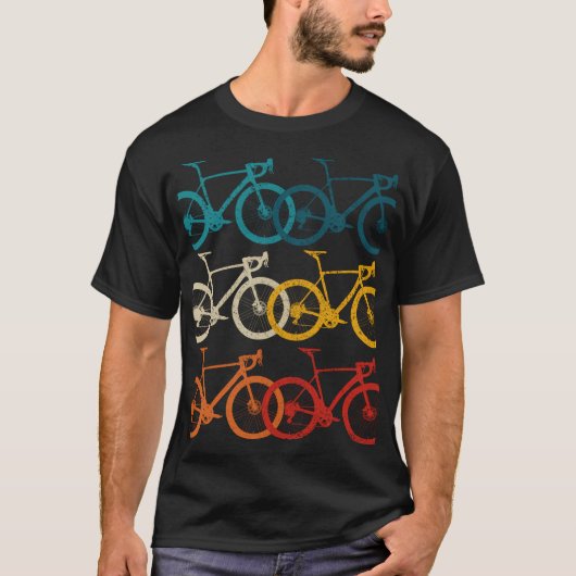 Fiets Fietsen Weg Fiets Racing Fiets Fietser T-shirt (Voorkant)