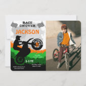 Fiets Foto Uitnodiging (Voorkant)