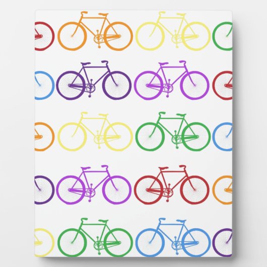fiets fotoplaat (Voorkant)