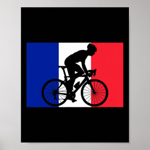 Fiets Frans Wielrennen Frankrijk Poster
