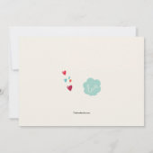 Fiets gebouwd voor twee uitnodigingen (Achterkant)