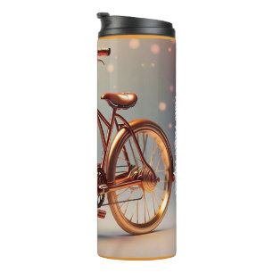 "Fiets gelukzaligheid" Thermosbeker