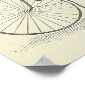  fiets gemaakt voor twee afdrukken poster (Hoek)