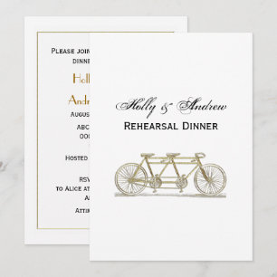 fiets gemaakt voor twee- / tandem Bike Gold Kaart