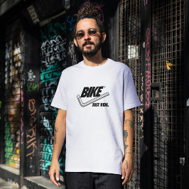 Fiets. Gewoon rijden. T-shirt