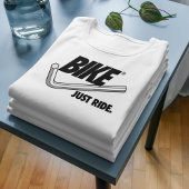 Fiets. Gewoon rijden. T-shirt