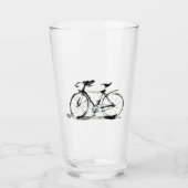 fiets glas (Voorkant)