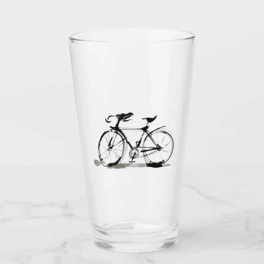 fiets glas (Voorkant)