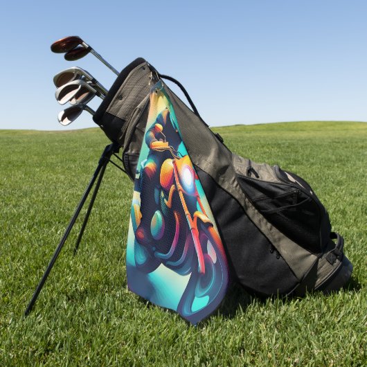 fiets golfhanddoek (Groen)