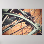  fiets groot Poster (Voorkant)