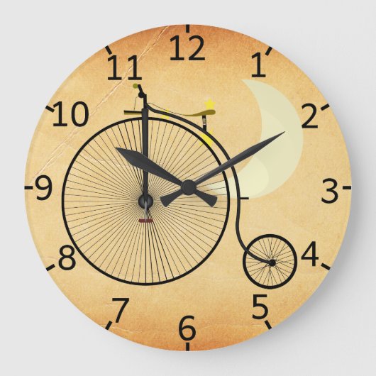  fiets grote klok (Voorkant)