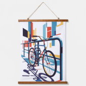 Fiets Hangend Wandkleed (Voorkant)
