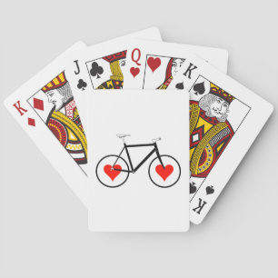 Fiets Hart wielen Speelkaarten