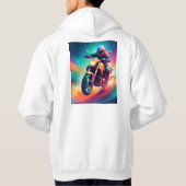 fiets hoodie (Achterkant)
