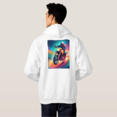 fiets hoodie (Achterkant volledig)
