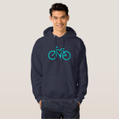 fiets hoodie (Voorkant volledig)