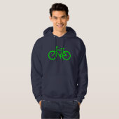 fiets hoodie (Voorkant volledig)
