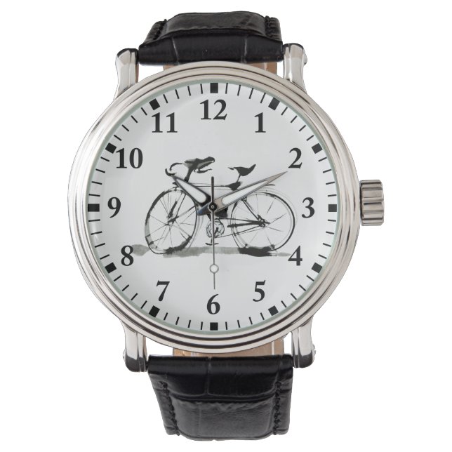 fiets horloge (Voorkant)