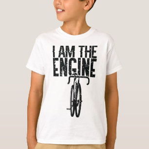 Fiets Ik Ben De Motor Mountainbiken Voor Wielrenne T-shirt