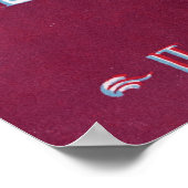 fiets in de wereld poster (Hoek)