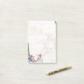 Fiets in Parijs Post-it® Notes (Op bureau)