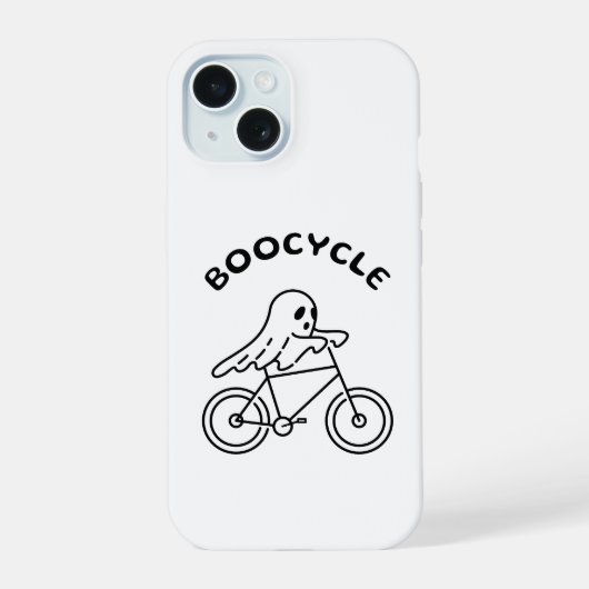 fiets iPhone 15 case (Achterkant)