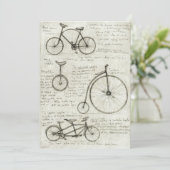 fiets kaart (Staand voorkant)