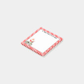Fiets Kerstcadeau Post-it® Notes (Schuin)