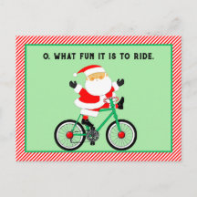 Fiets kerstkaarten