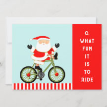 Fiets kerstkaarten