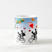 Fiets Kinder plezier & speelse Natuur-thema Koffiemok (Center)