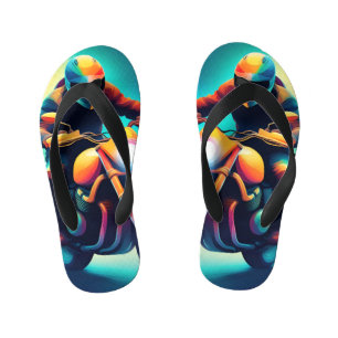 fiets kinder teenslippers