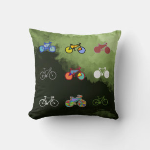 Fiets kleur fietsen kussen