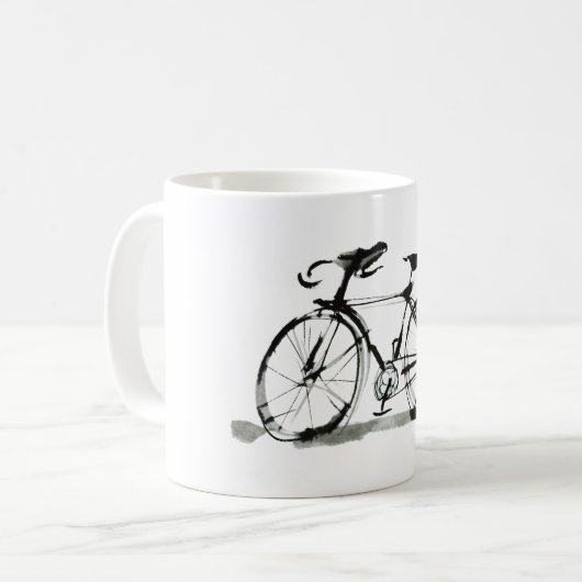 fiets koffiemok (Voorkant links)