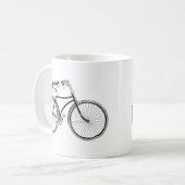 fiets koffiemok (Voorkant links)