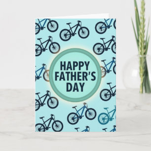Fiets Kunst Vaderdag Kaart