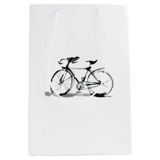 fiets medium cadeauzakje (Voorkant)