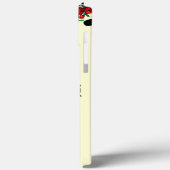 Fiets met bloemen iPhone Case - Kies kleur (Achterkant / Links)