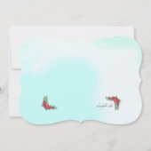 fiets met bloemen kaart (Achterkant)