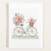 Fiets Met Bloemen Planner (Voorkant)