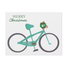 Fiets Met Een Krans