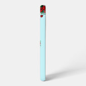 Fiets met Flowers Gift Samsung Galaxy Hoesje (Linkerkant)