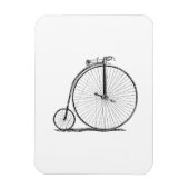 fiets met hoge wielrennen en een farce magneet (Verticaal)