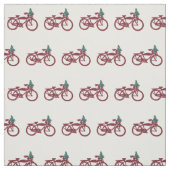 fiets met kerstboomontwerp stof (Swatch)