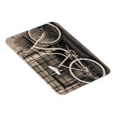  fiets met mandje magneet (Rechterzijde)