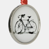 Fiets Metalen Ornament (Rechts)