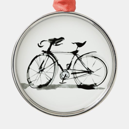 Fiets Metalen Ornament (Voorkant)