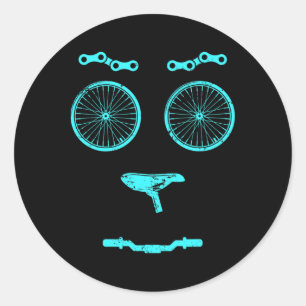 Fiets Mountainbike Fietser Cadeau Fiets  Ronde Sticker