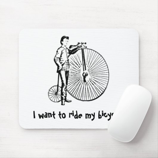 fiets muismat (Met muis)