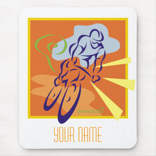 fiets muismat (Voorkant)